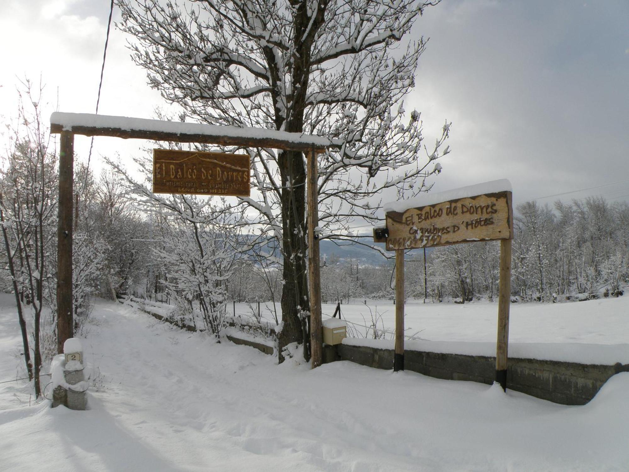 El Balco De Dorres Panzió Kültér fotó